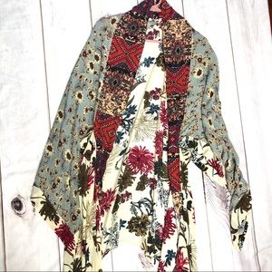 Umgee Kimono Duster Festival NWOT S/M